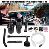 Miniature Vacuum Cleaner Attachment Kit for 32mm & 35mm Hoses - Side View