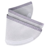 3 X  Microfiber Mopping Cloths for Xiaomi  Roborock S6, S5, Q7, E35 & E20 - Front View