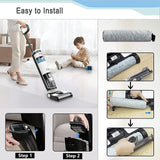 Filters & Roller Brush Pack For Tineco Floor One S3 - Close-Up Angle