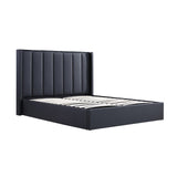 Prado 4pc Fabric Gas Lift Queen Bedroom Suite - Top-Down View