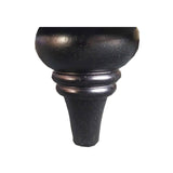 Queen Size Sleigh Bedframe Velvet Upholstery Beige Colour Tufted Headboard And Footboard Deep Quilting - Low Angle