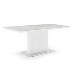 Dining Table Ceramic Table Top MDF Stainless Steel feet, image 2
