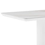 Dining Table Ceramic Table Top MDF Stainless Steel feet, image 3