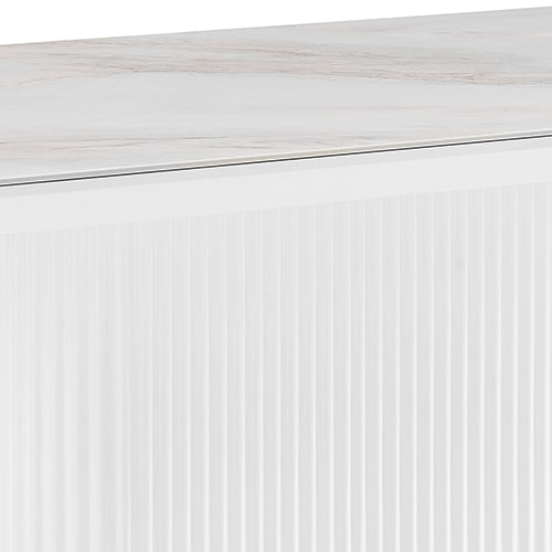 Dining Table Ceramic Table Top MDF Stainless Steel feet, image 4