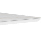 Dining Table Ceramic Table Top MDF Stainless Steel feet, image 5