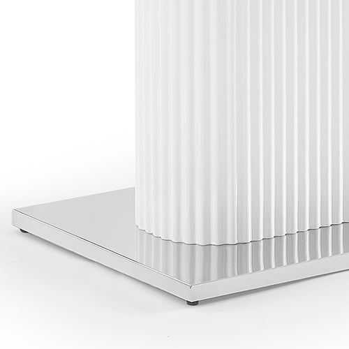 Dining Table Ceramic Table Top MDF Stainless Steel feet, image 7