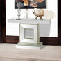 Hall Table Rectangular Shape MDF & Mirror Attractive Base