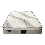 King Mattress in Gel Memory Foam 6 Zone Pocket Coil Soft Firm Bed 30cm Thick - Front View
