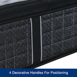 Queen Mattress in Bamboo Bonnel Spring Extra Firm Bed - Side View