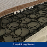 Queen Mattress in Bamboo Bonnel Spring Extra Firm Bed - 45-Degree Angle