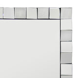 Wall Mirror MDF Silver Mirror Clear Image Rectangular Shape MRR-08 - Side View