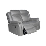 Carlton 2R Finest Fabric Recliner Sturdy Construction Metal Mechanism - Front View