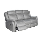 Carlton 3R Finest Fabric Recliner Sturdy Construction Metal Mechanism - Front View