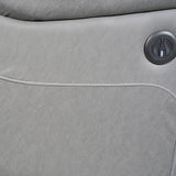 Carlton 3R Finest Fabric Recliner Sturdy Construction Metal Mechanism - 45-Degree Angle