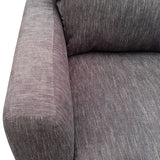 3+2 Seater Sofa Brown Fabric Lounge Set for Living Room Couch with Solid Wooden Frame - Top-Down View