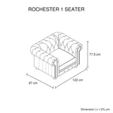 3+2+1 Seater Genuine Leather Upholstery Deep Quilting Pocket Spring Button Studding Sofa Lounge Set for Living Room Couch In Brown Colour - Low Angle