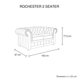 3+2+1 Seater Genuine Leather Upholstery Deep Quilting Pocket Spring Button Studding Sofa Lounge Set for Living Room Couch In Brown Colour - Extra Image