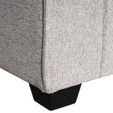 Milano Corner Sofa Chaise Polyester Fabric Multilayer Two Pillows Attached Individual Pocket Spring - 45-Degree Angle