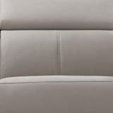 Washington Genuine Leather 6 Seater Corner Sofa With 2 Electric Recliners And Reversible Console - Rear View