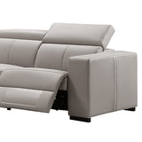 Washington Genuine Leather 6 Seater Corner Sofa With 2 Electric Recliners And Reversible Console - Extra Image