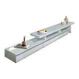 Marlin Tv Unit White - Rear View