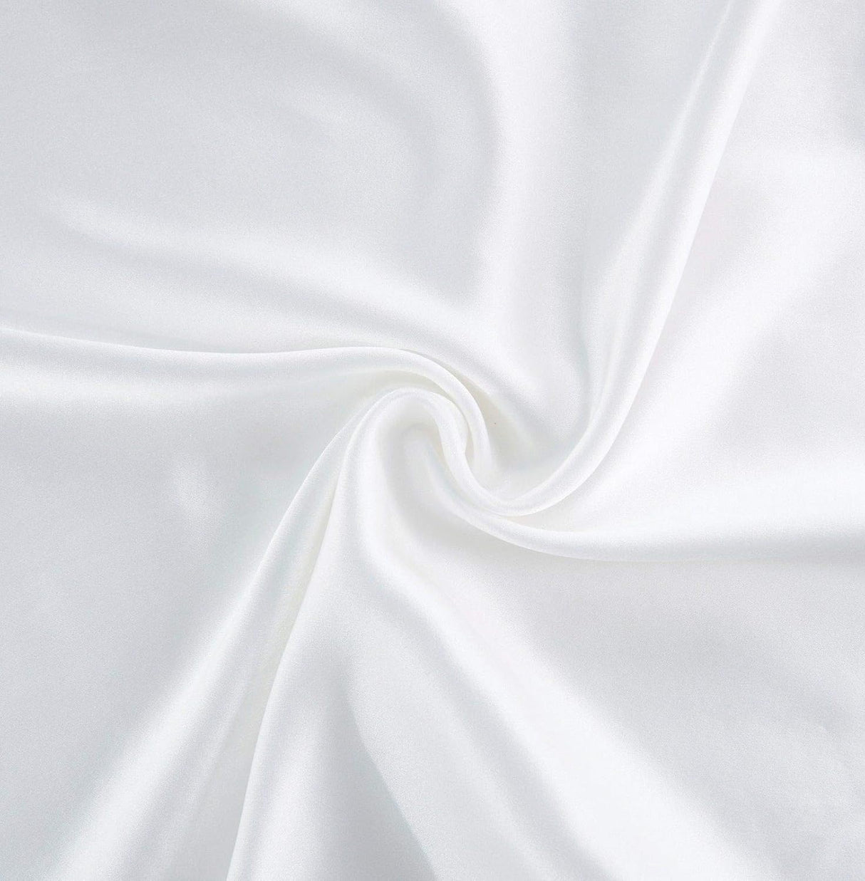 Luxury Pillowcase 2 Pack - 100% Pure Mulberry Silk on Both Sides - White