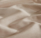 Bamboo Microfibre Quilt Cover Set - Linen - Single - Rear View