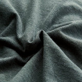 100% Jersey Cotton Quilt Cover Set - Green - Single - 45-Degree Angle