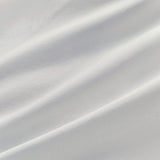 100% Cotton Vintage Washed Bed Quilt Cover Set - White - Single - Front View