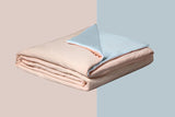 Ice Cooling Reversible Summer Comforter Blanket (Orange and Blue, Single/Double) - Extra Image