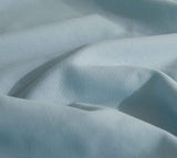 Vintage Washed Microfibre Sheet Set (Blue, Single) - Low Angle