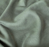 Vintage Washed Microfibre Sheet Set with 1 Pillowcase - Khaki Green - Single - Low Angle