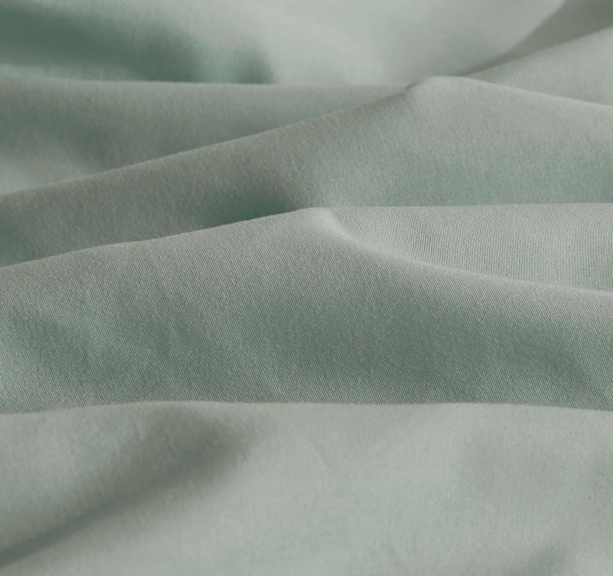 Vintage Washed Microfibre Sheet Set (Sage, Single)