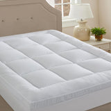 Luxurious Extra Thick 1000GSM Mattress Topper -Single size - Front View