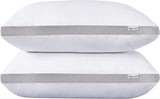 Bamboo Cooling Pillows Twin Pack - Luxury Plush Down-Like Microfibre Pillows for Bedding - Ultra Soft, Comfy & Breathable Standard Pillows - Extra Image