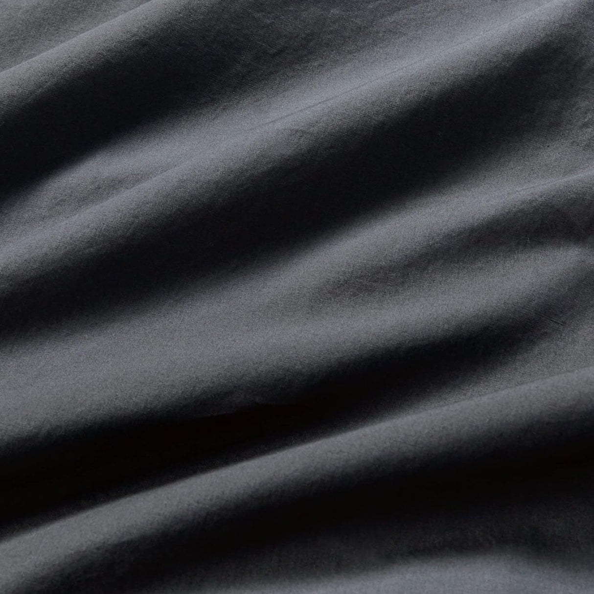 100% Vintage Washed Cotton Fitted Sheet Combo Set – 100% Natural Cotton, Ultra Soft & Breathable – Includes Fitted Sheet & Pillowcases – Machine Washable (Charcoal, Double)