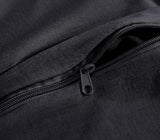 Bamboo Microfibre Quilt Cover Set - Charcoal - Double - Side View