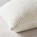 Corduroy Velvet Cushion Covers - Soft Velvet Fabric with Hidden Zipper - Stylish Mix of Beige Shades, 45cm x 45cm (Pack of 4) - Top-Down View