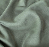 Vintage Washed Microfibre Quilt Cover Set (3Pcs) - Khaki Green - Queen Size - Top-Down View