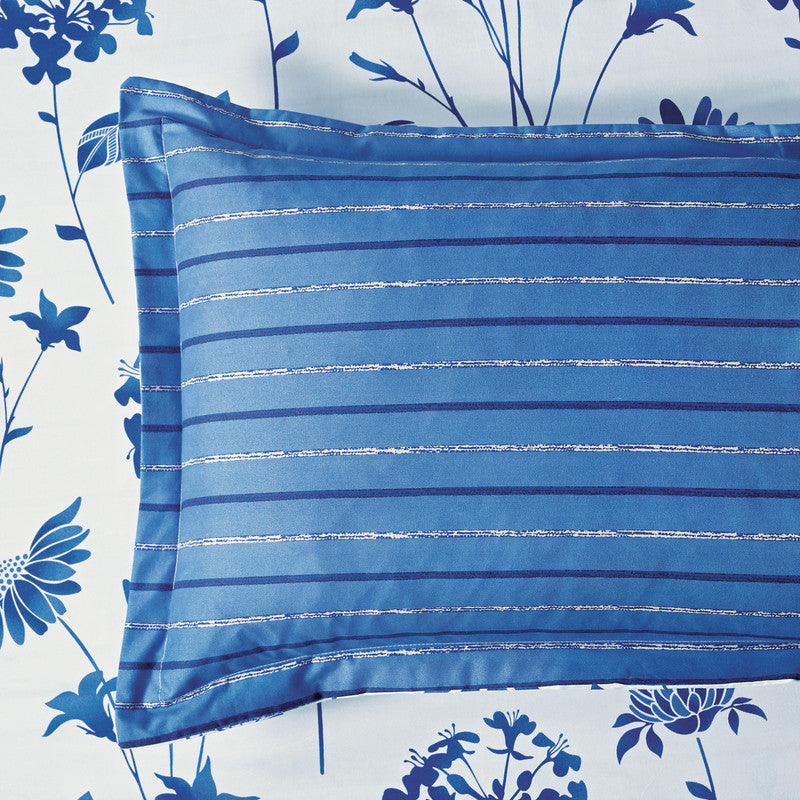 Microfiber Reversible Quilt Cover Set - Lin - Queen Size