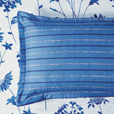 Microfiber Reversible Quilt Cover Set - Lin - Queen Size - Front View