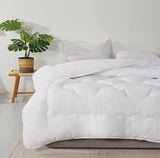 Ultra-Warm Bamboo-Blend Winter Quilt 500GSM - Hypoallergenic, Breathable & Dust-Mite Resistant Quilt - Side View