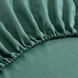 Bamboo Microfibre Sheet Set - Green - Queen - Extra Image