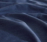 Bamboo Microfibre Sheet Set - Navy - Queen - Low Angle
