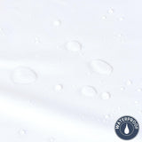Luxurious Microfibre Terry Toweling Mattress Protector - King - Rear View