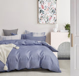 Microfiber Reversible Quilt Cover Set - Chavez - King Size - Front View