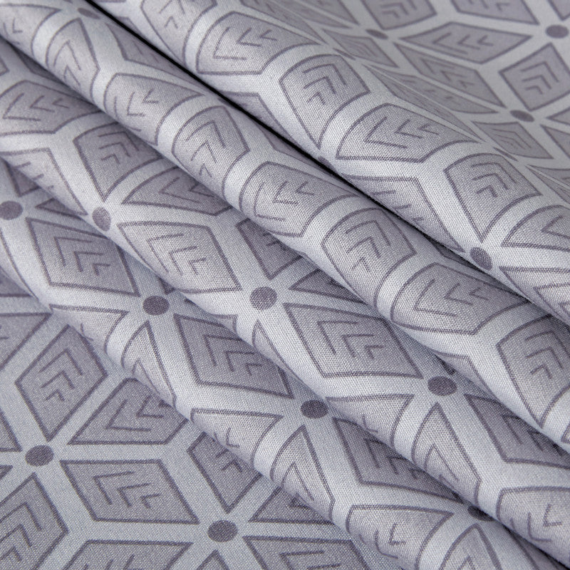 Microfiber Reversible Quilt Cover Set - Jay - King Size