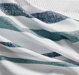 Print Microfibre Quilt Cover Set - Ultra Soft with Zipper Closure (Otis, King Size) - Front View