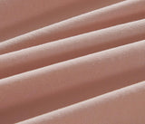 Vintage Washed Microfibre King Pillowcases - Ultra Soft & Skin-Friendly - Set of 2 - 50cm x 90cm (Pink) - Top-Down View