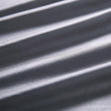 Luxury Pillowcase - 100% Pure Mulberry Silk on Both Sides - Charcoal - Side View